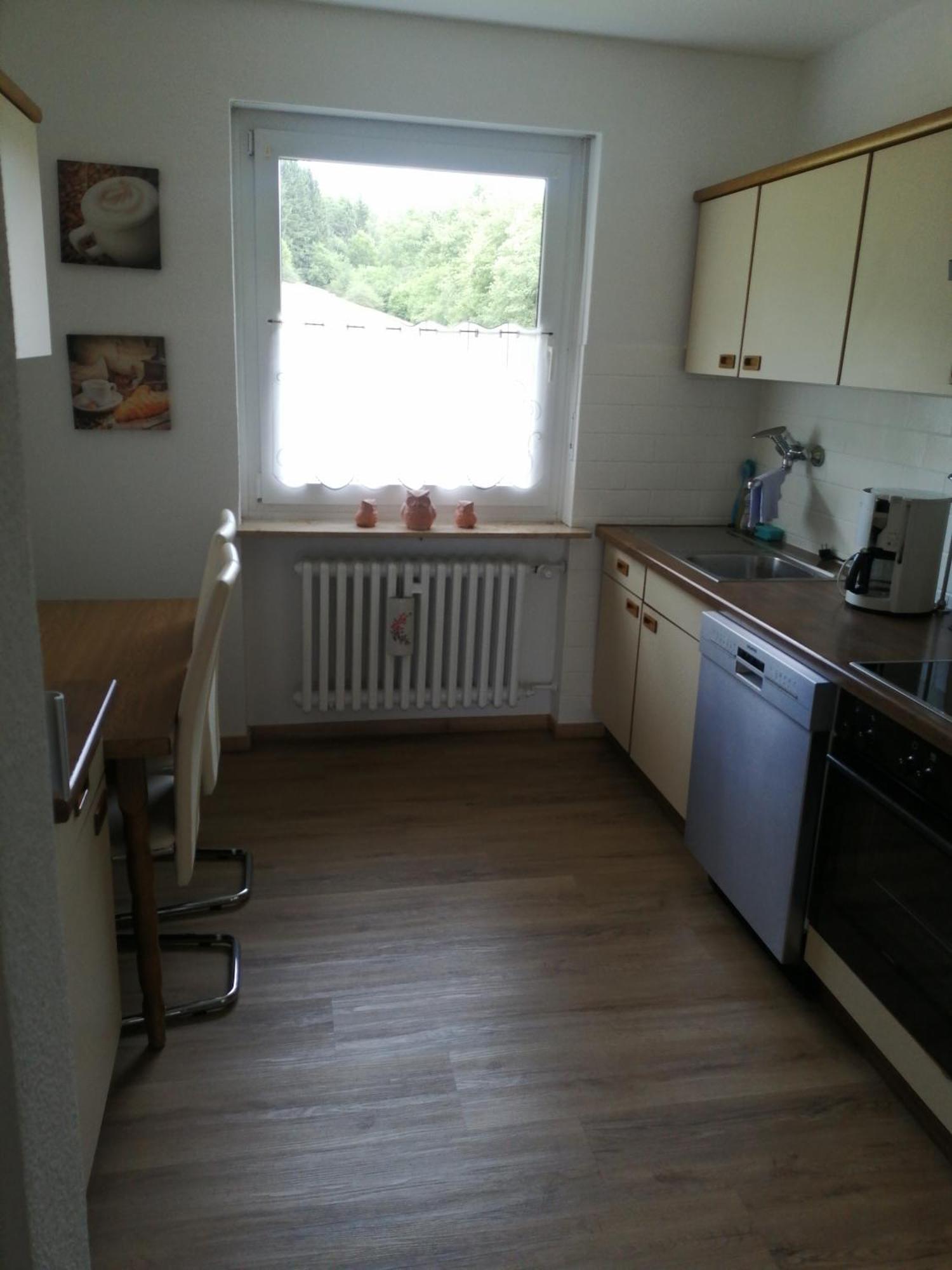Ruhige Ferienwohnung Am Waldrand. Wildflecken Bagian luar foto