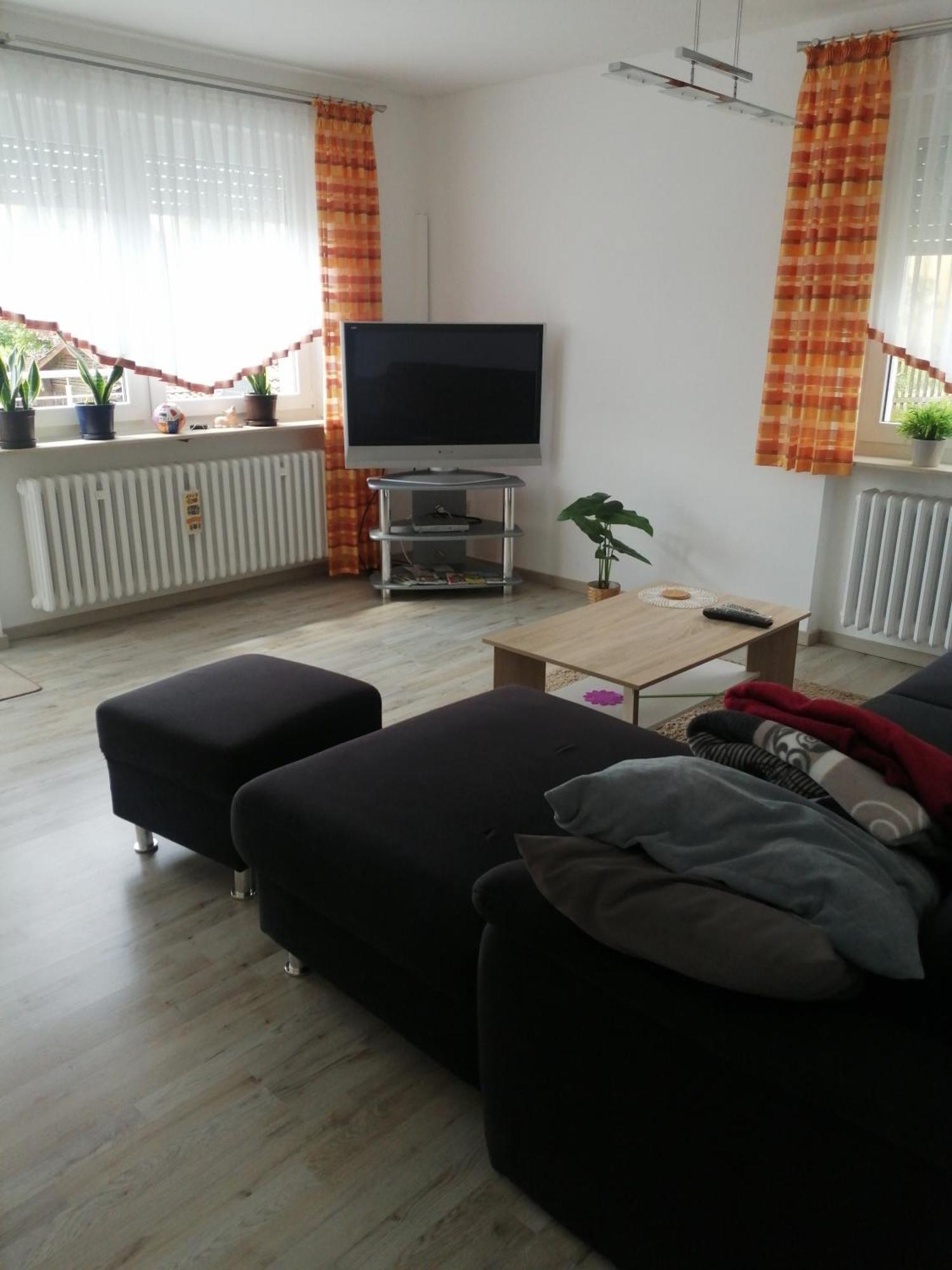 Ruhige Ferienwohnung Am Waldrand. Wildflecken Bagian luar foto
