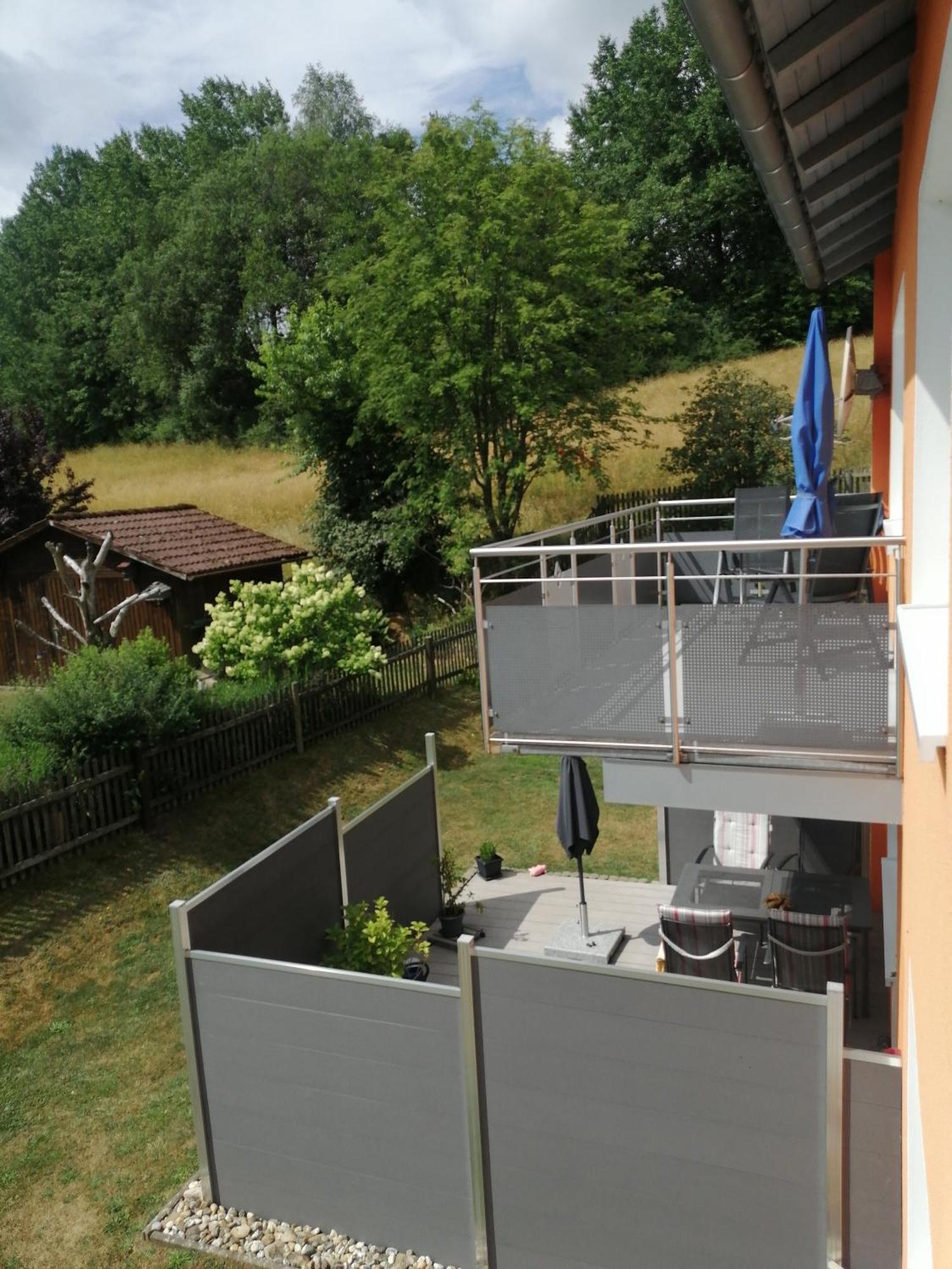 Ruhige Ferienwohnung Am Waldrand. Wildflecken Bagian luar foto